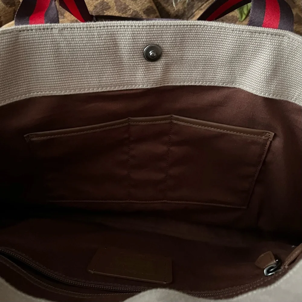 Brahmin Amelia Labyrinth Handbag Purple Flowers - Picture 12 of 14